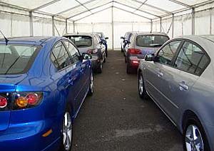 Mazda vehicles valeted by Autovalet