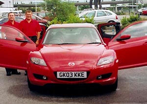 Mazda UK event